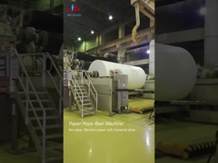 Macchina di carta pneumatica orizzontale ad alta velocità di papa Reel For del cilindro