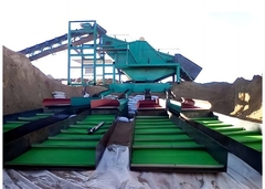 1m x 16m PE Superficie blu tappeto di panning oro per l'estrazione dell'oro