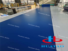 Cintura di diffusione utilizzata nella sezione di formazione del processo di produzione di cartoni e pannelli, come MDF, HDF, OSB.