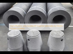 Elettrodi di grafite RP ad alta efficienza e durevole per la fusione nei forni elettrici