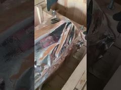 Rullo Corona Nip con superficie in gomma sintetica nera EPDM con struttura a corpo singolo strato