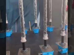 Manuale base di rotazione di riduzione di sollevamento / trasmissione Worm Gear Jack vite