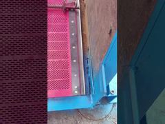 Pannello schermo in gomma rosso-nero 5