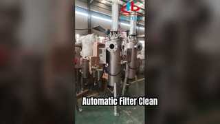 Filtro pneumatico a raschiatura auto-pulitore