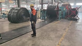 Nastro trasportatore minerario resistente all'abrasione | Nastro per carichi pesanti per la movimentazione di minerali e aggregati