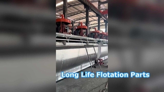 Rotore e statore di flottazione in poliuretano per l'industria mineraria | Parti di galleggiamento a lunga durata