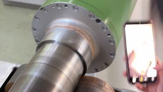 Rullo riscaldante a induzione preciso per la laminazione