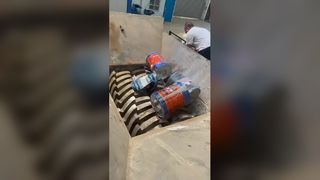 Trituratore a tamburo metallico a doppio albero per aumentare l'efficienza della fusione