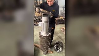 Trituratore di legno a doppio albero per la preparazione energetica della biomassa