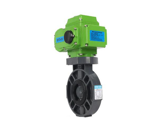 Carbon Steel Seat Type Electric Butterfly Valve 1.0mpa