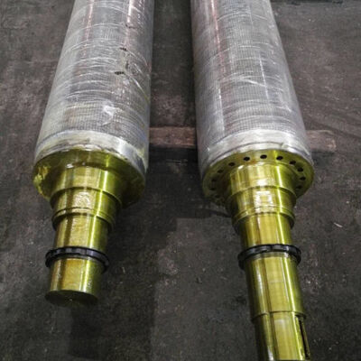Hard Chrome Corrugating Roller with HRC60-62 Hardness and 48CrMo Alloy Steel for Longer Using Life