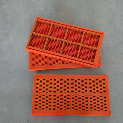 High Wear Resistance Polyurethane Screen Panel with Customizable Aperture Configurations and Anti-Adhesion Technology for Dewatering Shaker Screens