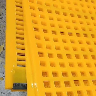 30mm Thickness Polyurethane Screen Panel with 2mm Wire Mesh for High Wear Resistance in Mining