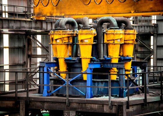 Ceramic Lined Mining Hydrocyclone Separator High Efficiency Slurry Classification Equipment