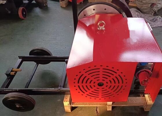 22kw Dual Frequency Conversion Rail-Mounted Wire Saw For Concrete And Stone Cutting