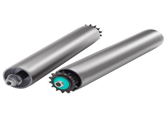 High Strength Bearing Structure Trough Conveyor Roller Lightweight HDPE Shell For Corrosion Resistant Mining