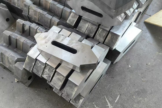 D2 Materiral Tyre Recycling Shredder Blades For Double Shaft Shredder Machine