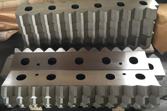 Plastic Crusher Blade With D2 Material For Plastic Recycling Crusher Machine