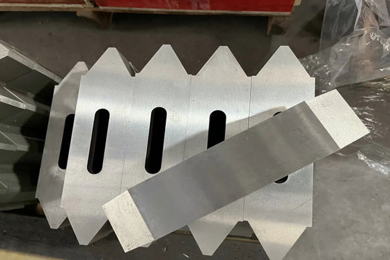 D2 Material Shredder Blades For Tyre Recycling Shredder Machine