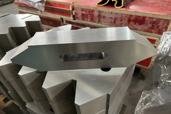 D2 Materiral Tyre Recycling Shredder Blades For Double Shaft Shredder Machine