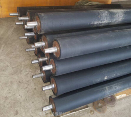 MDO Nip Roller with 45# Steel and Q235 Shell for Biaxially Oriented Plastics Film Line at 650m/min