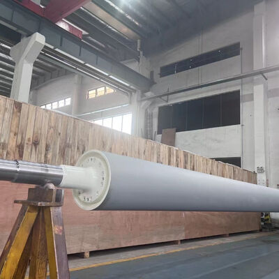 Fast Reduce Temperature Q345 Anti-Stick Coating Cooling Roller Before Corona Treater for BOPP/BOPET