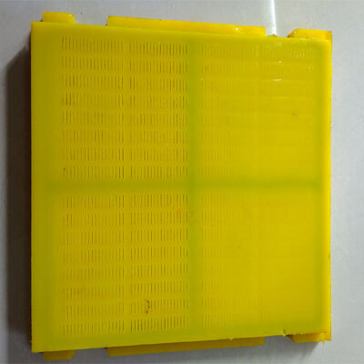 Injection Molded Polyurethane Modular Screen Panel with 20mm to 50mm Thickness for High Wear Resistance and Modular Design