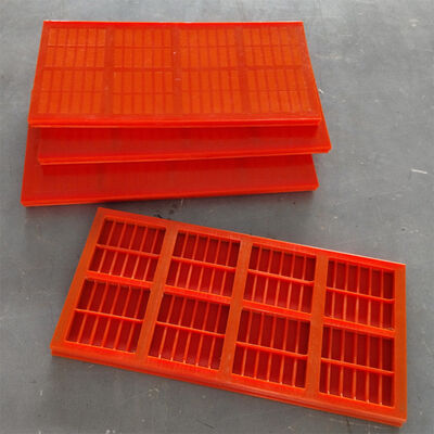 WS85 PU Tension Screen Mesh Corrosion and Oil Resistant for Mining Dewatering