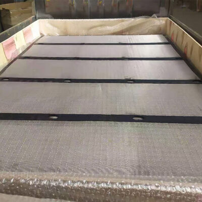 High Strength Poly Ripple Self Cleaning Wire Mesh With Anti Clogging And Wear Resistant For Primary Sieving