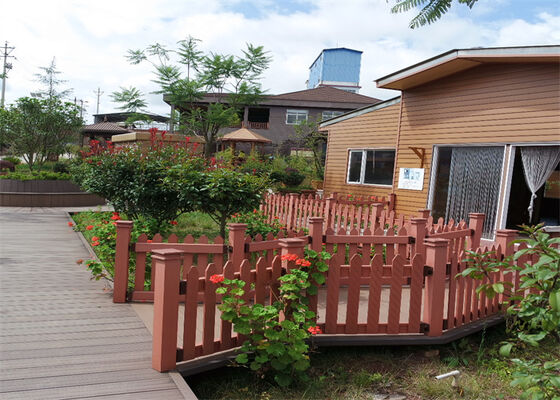 Exterior WPC Skirting Board Waterproof Plank Board For Garden Fence