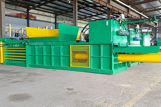Automatic Horizontal Hydraulic Baler For Plastic Bottle Waste Box For Recycling