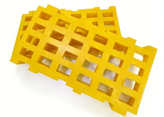 Trell-ex PS 305x305mm Polyurethane Modular Screen Media with Steel Reinforcement ASTM