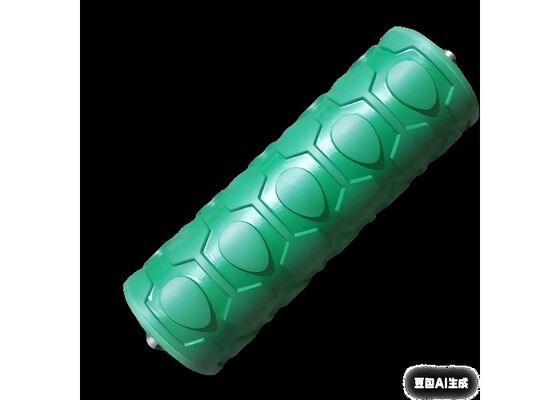 Coal Mine Return Conveyor Rubber Disc Cleaning Roller