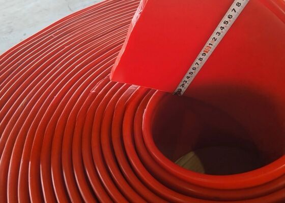 Conveyor Belt Urethane Skirting Board Black Color High Tensile Bulk Handling Use