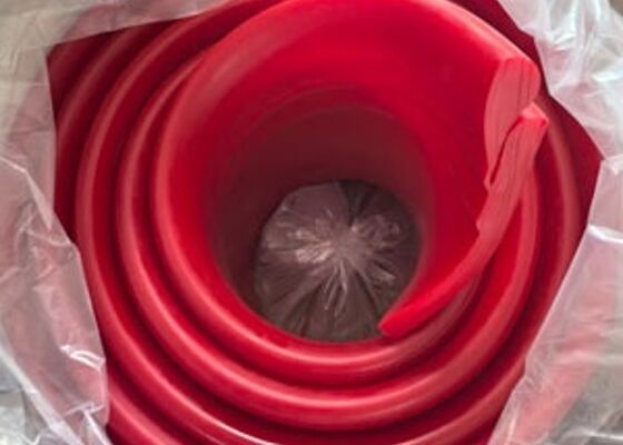 Polyurethane Skirting Board For Mining Conveyor Dust Seal High Abrasion Resistance