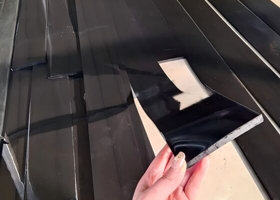 Polyurethane Belt Conveyor Skirting Long Wear Life Aggregate Conveyor Accessories