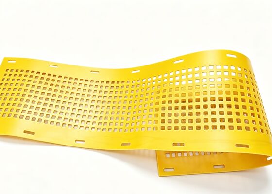 Ox-Horn Side Sealing Flip Flow Screen Panels for High Purity Minerals