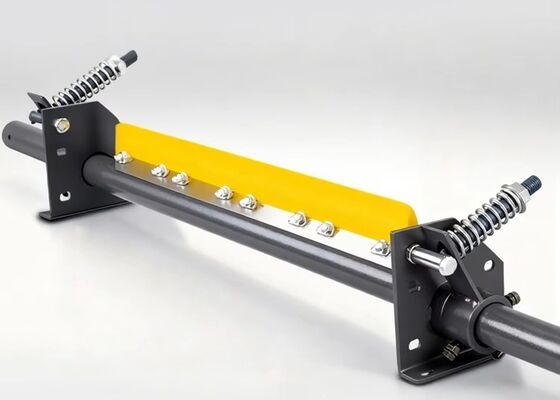 Polyurethane Conveyor Scraper with Steel Clamp Flexible Industrial Conveyor Cleaner