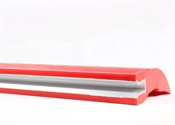 Polyurethane Conveyor Belt Cleaner for Quarry Conveyor Corrosion Resistant Design