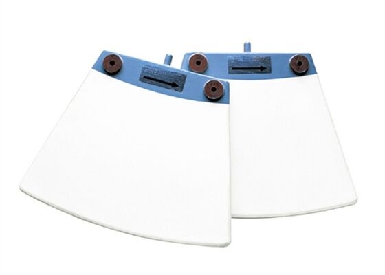 Ceramic Vacuum Filter Plate High Strength Al2O3 Material 0.5 Micron Filtration Industrial Use