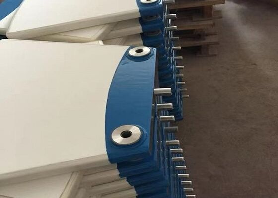 Ceramic Filter Plate Alumina Material High Flux 1000 L Per Square Meter Per Hour