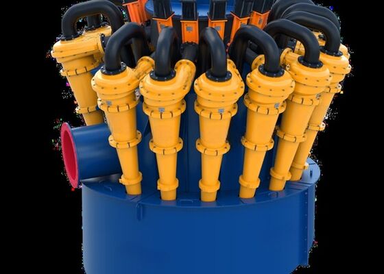 Polyurethane Mining Cyclone Separator Wear Resistant Hydrocyclone For Silica Sand Washing