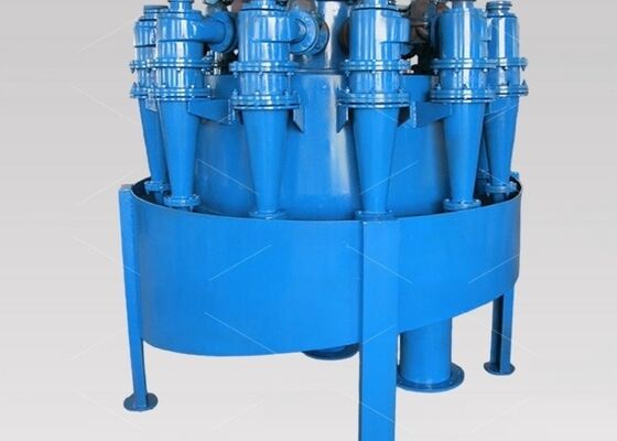 Mining Hydrocyclone Cluster Separator Ceramic Liner Cyclone For Fine Particle Separation