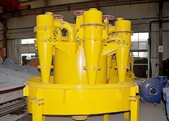Ceramic Lined Mining Hydrocyclone Separator High Efficiency Slurry Classification Equipment