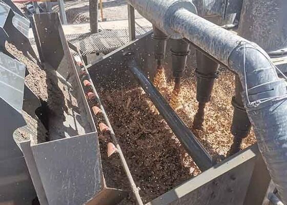 High Pressure Hydrocyclone Separator Polyurethane Cyclone For Mining Dewatering Application