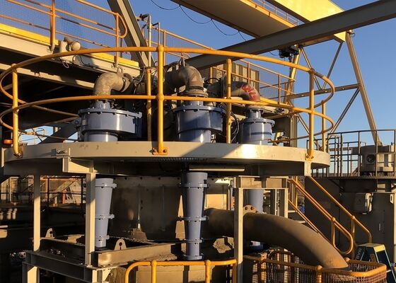 Heavy Duty Plastic Hydrocyclone For Industrial Mining Slurry Processing Work