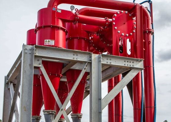 Heavy Duty Plastic Hydrocyclone For Industrial Mining Slurry Processing Work