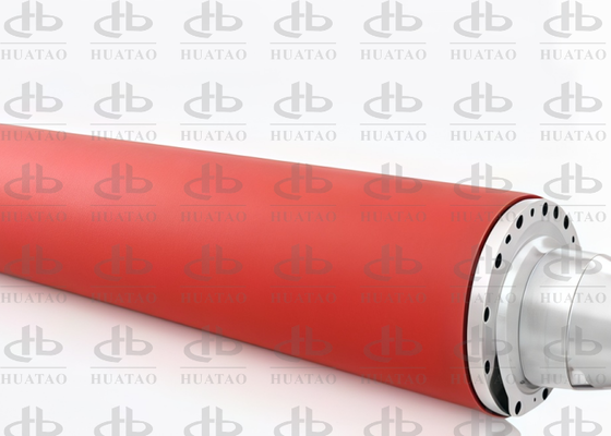 Hard Chrome Wear Resistant Induction Heating Roller For Packaging Film And Laser Anti Counterfeiting