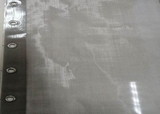 HUATAO FDA Grommet Screen 316L Stainless Steel Transparent PU Edge Food Industry