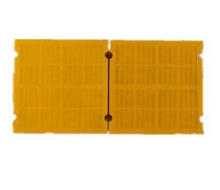 Dewatering screen mat PU Modular PU panel for sand dewatering
